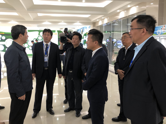 河南省委副書記、省長陳潤兒一行蒞臨 花花牛集團(tuán)魯山瑞亞牧業(yè)有限公司視察調(diào)研