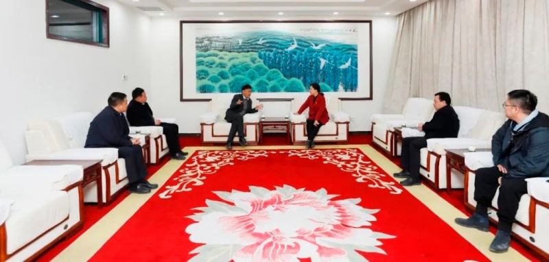 發(fā)揮產(chǎn)業(yè)優(yōu)勢 助力鄉(xiāng)村振興 | 民權(quán)縣委副書記、縣長王靜嫻會見關(guān)曉彥董事長一行