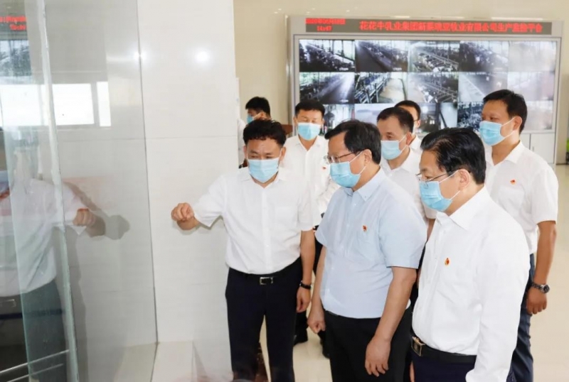 快訊 | 河南省委常委、省紀(jì)委書記、省監(jiān)委主任任正曉蒞臨花花牛乳業(yè)集團(tuán)新蔡瑞亞牧場調(diào)研
